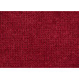 ECKSOFA in Webstoff Dunkelrot  - Dunkelrot, Design, Textil/Metall (337/228cm) - Carryhome