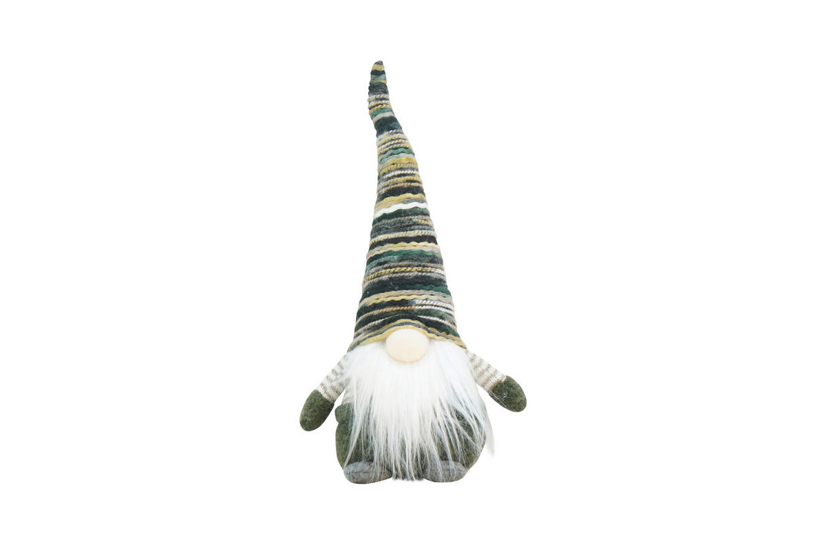 ŠKRIATOK - svetlohnedá/biela, Lifestyle, textil/kameň (19/36/11cm) - X-Mas