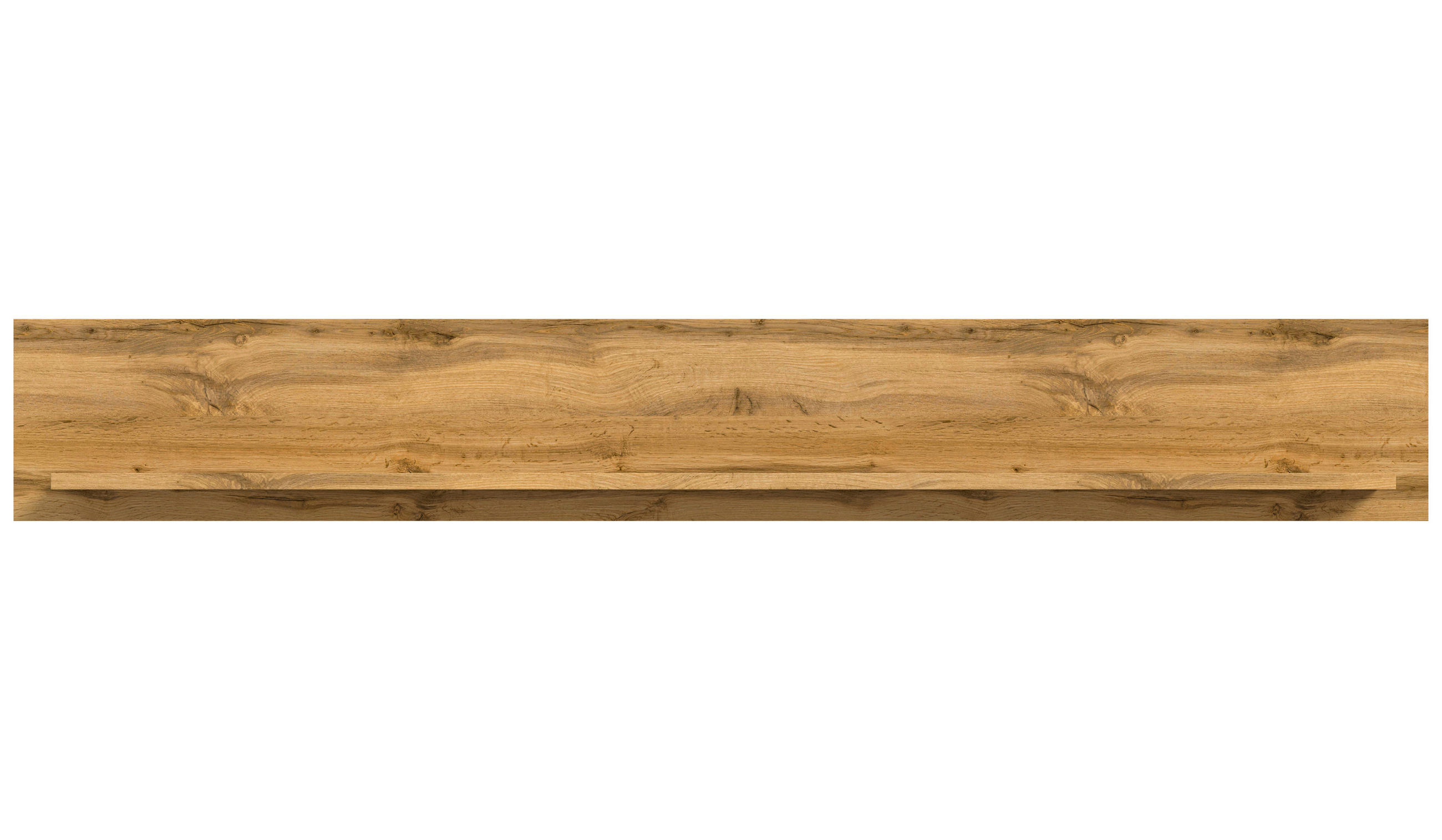 WANDBOARD in 140/20/15 cm Eiche Wotan  - Eiche Wotan, Design, Holzwerkstoff (140/20/15cm) - MID.YOU