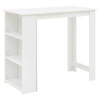 BARSKI STOL  bijela  drvni materijal      - bijela, Basics, drvni materijal (120/60/107,5cm) - MID.YOU