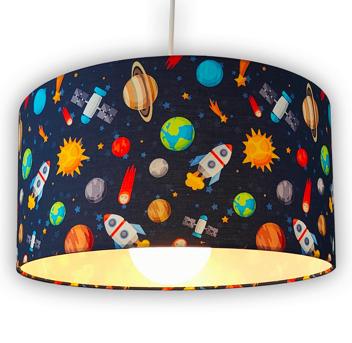 KINDERHÄNGELEUCHTE 35/19/35 cm   - Multicolor, Basics, Textil (35/19/35cm)