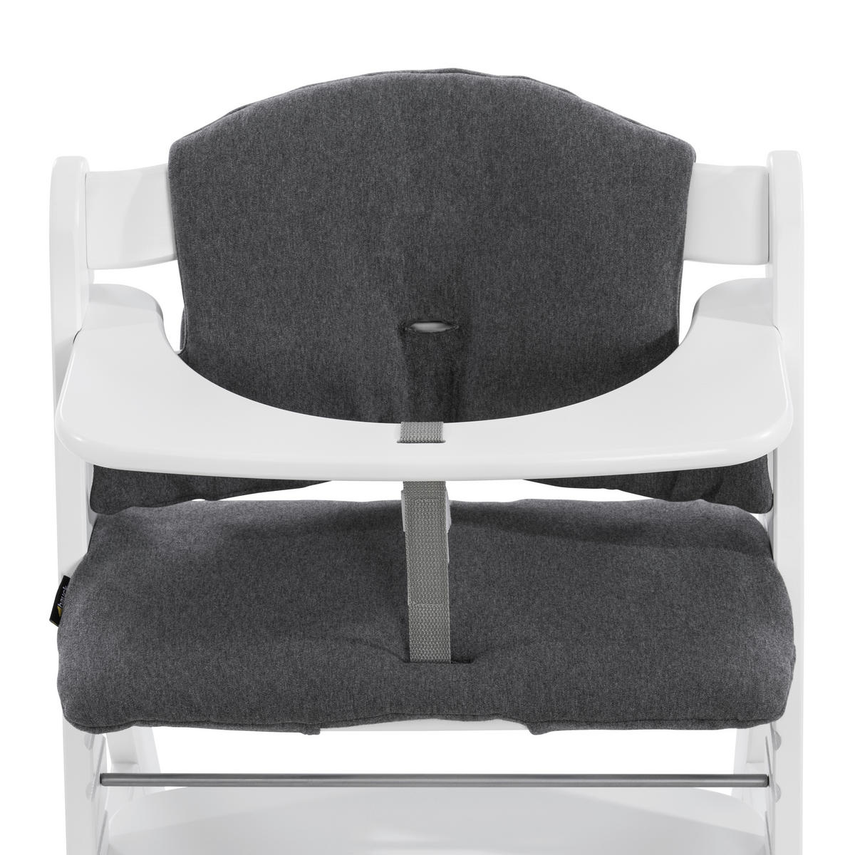 HOCHSTUHLEINLAGE HIGHCHAIR PAD  - Grau, Basics, Textil (44/24cm) - Hauck