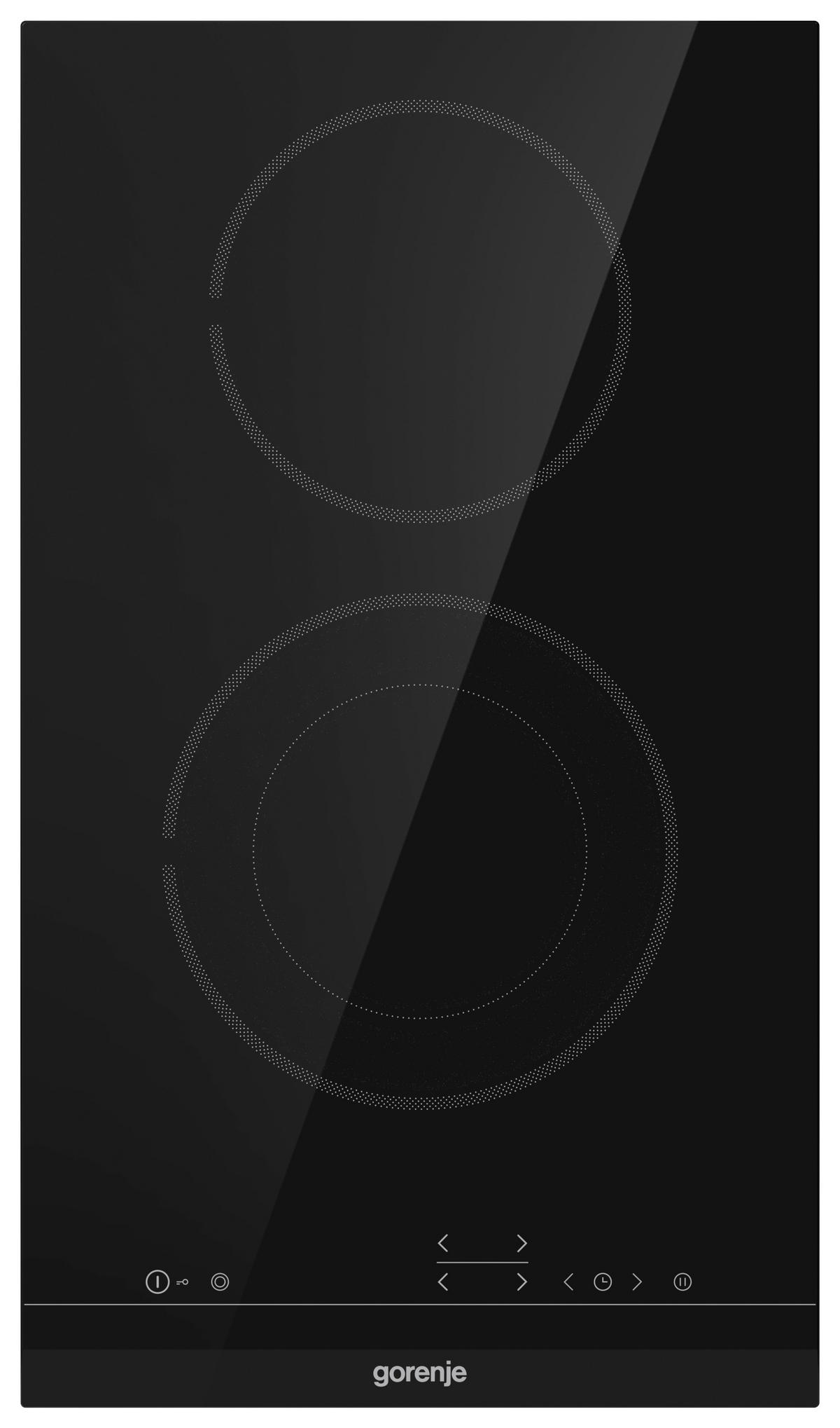 GLASKERAMIKKOCHFELD ECT 322 BCSC  - Schwarz, Basics, Glas (30/5,1/52cm) - Gorenje