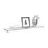 WANDBOARD Weiß - Weiß, Design, Kunststoff/Metall (110/5/25cm) - Boxxx