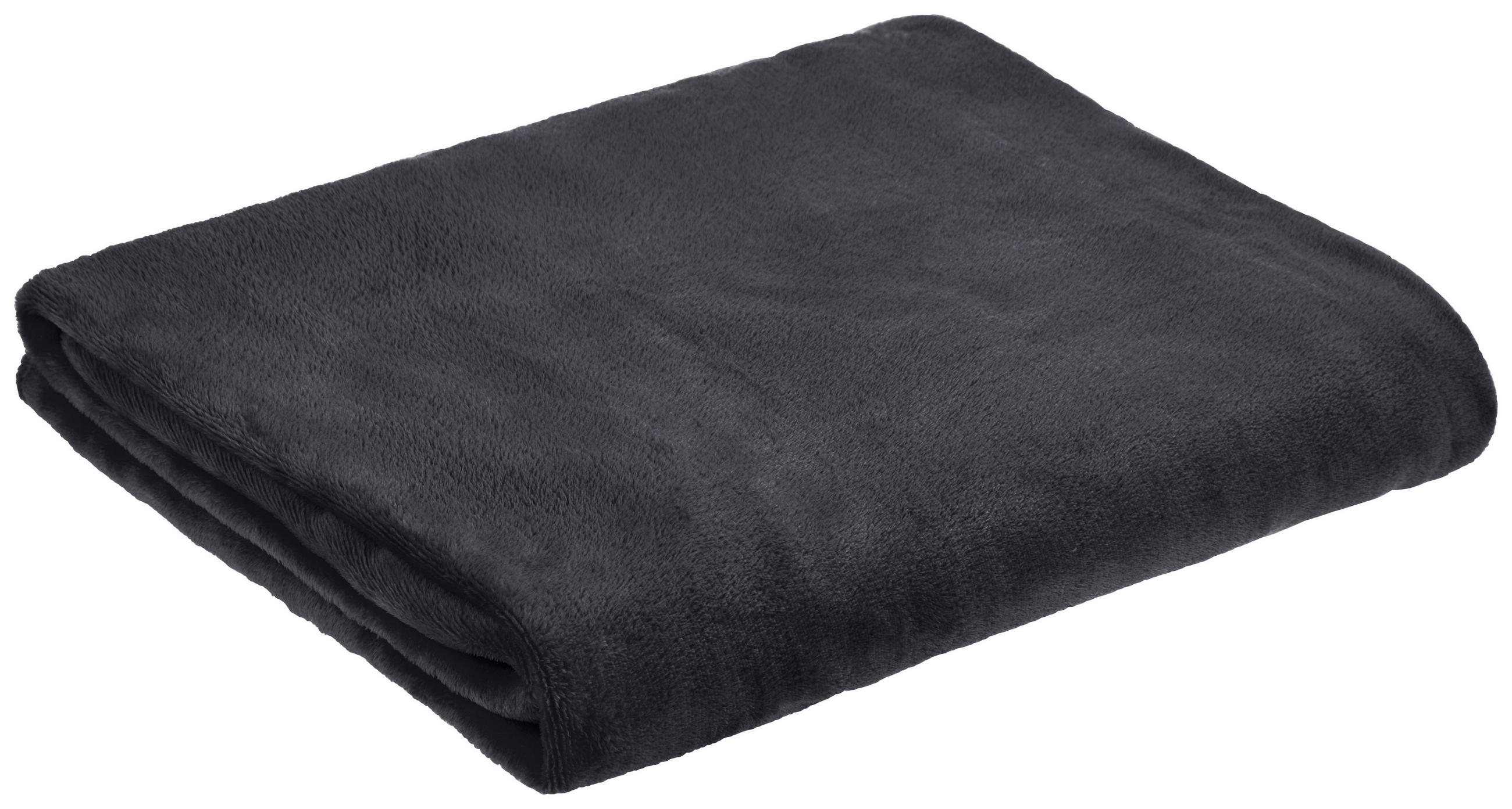 Kuscheldecke Marlies Schwarz 150x200 Cm