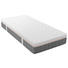 Partnermatratze Gelschaum Primus 310 180/200 cm 26 cm - Dunkelgrau/Weiß, Basics, Textil (180/200cm) - Schlaraffia