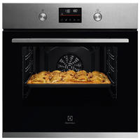 EINBAUBACKOFEN KOFFP46BX  - Edelstahlfarben/Schwarz, Basics, Metall (59,5/59,4/54,8cm) - Electrolux