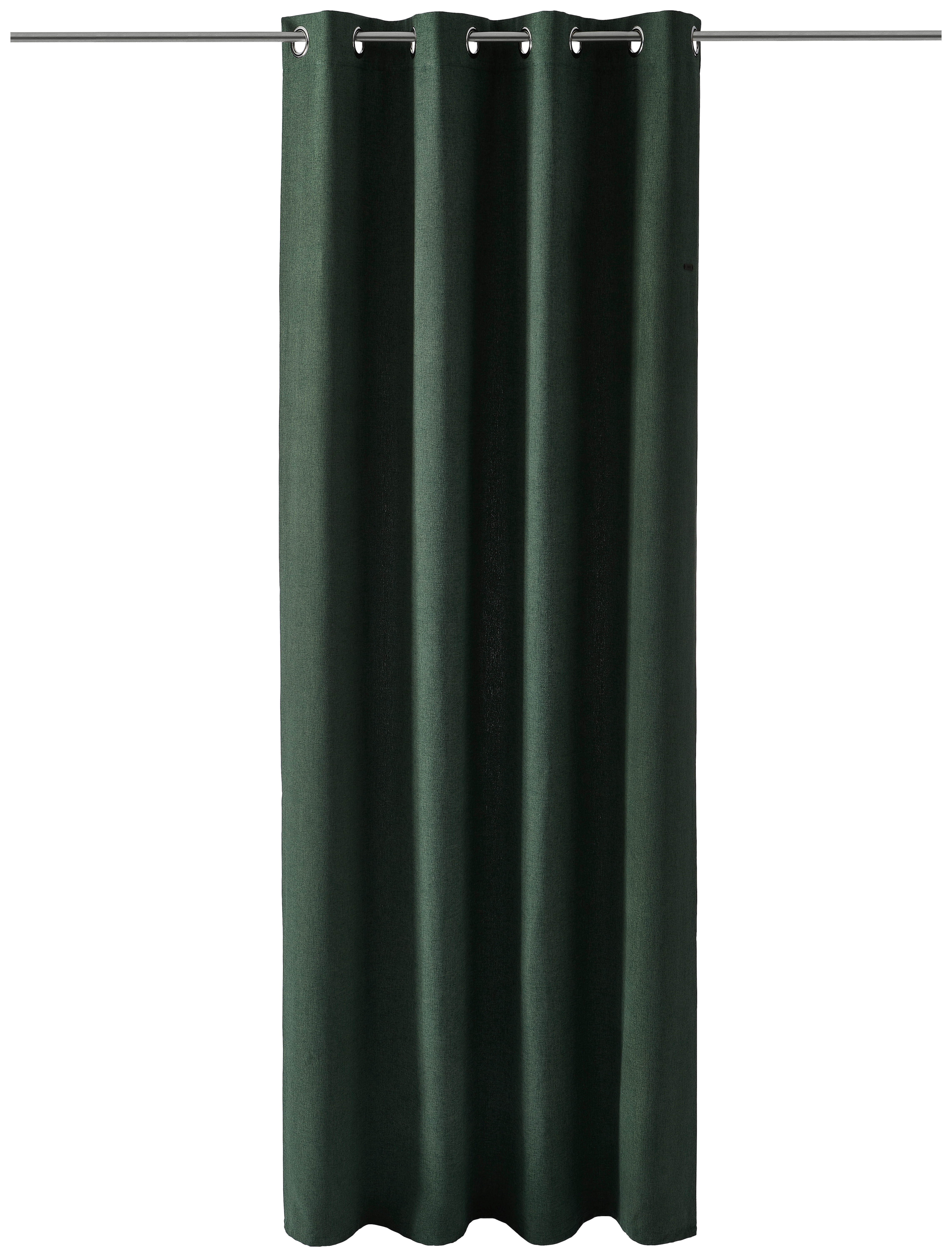 ÖSENSCHAL E-Harp blickdicht 140/250 cm   - Dunkelgrün, Basics, Textil (140/250cm) - Esprit