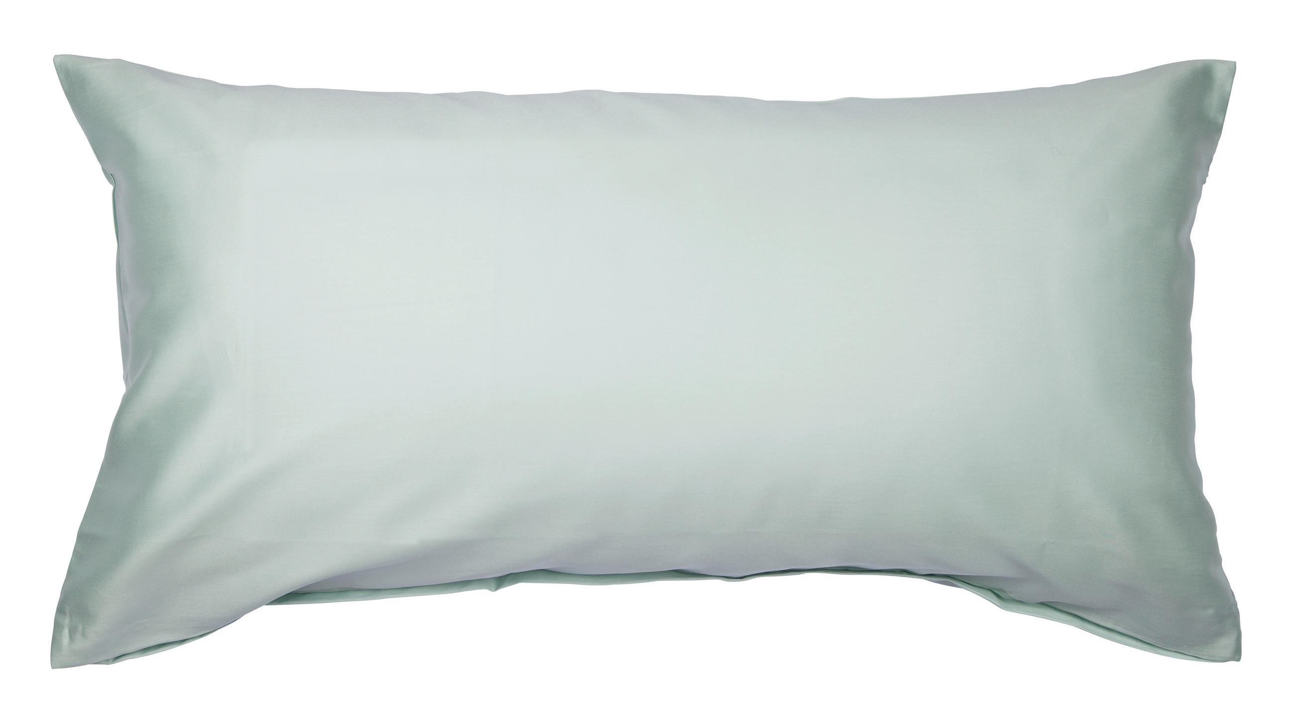 KOPFKISSENBEZUG Giacomo 40/80 cm  - Jadegrün, Basics, Textil (40/80cm) - Janine