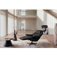 RELAXSESSEL in Leder Anthrazit  - Anthrazit/Schwarz, Design, Leder/Metall (92/79/82cm) - Dieter Knoll
