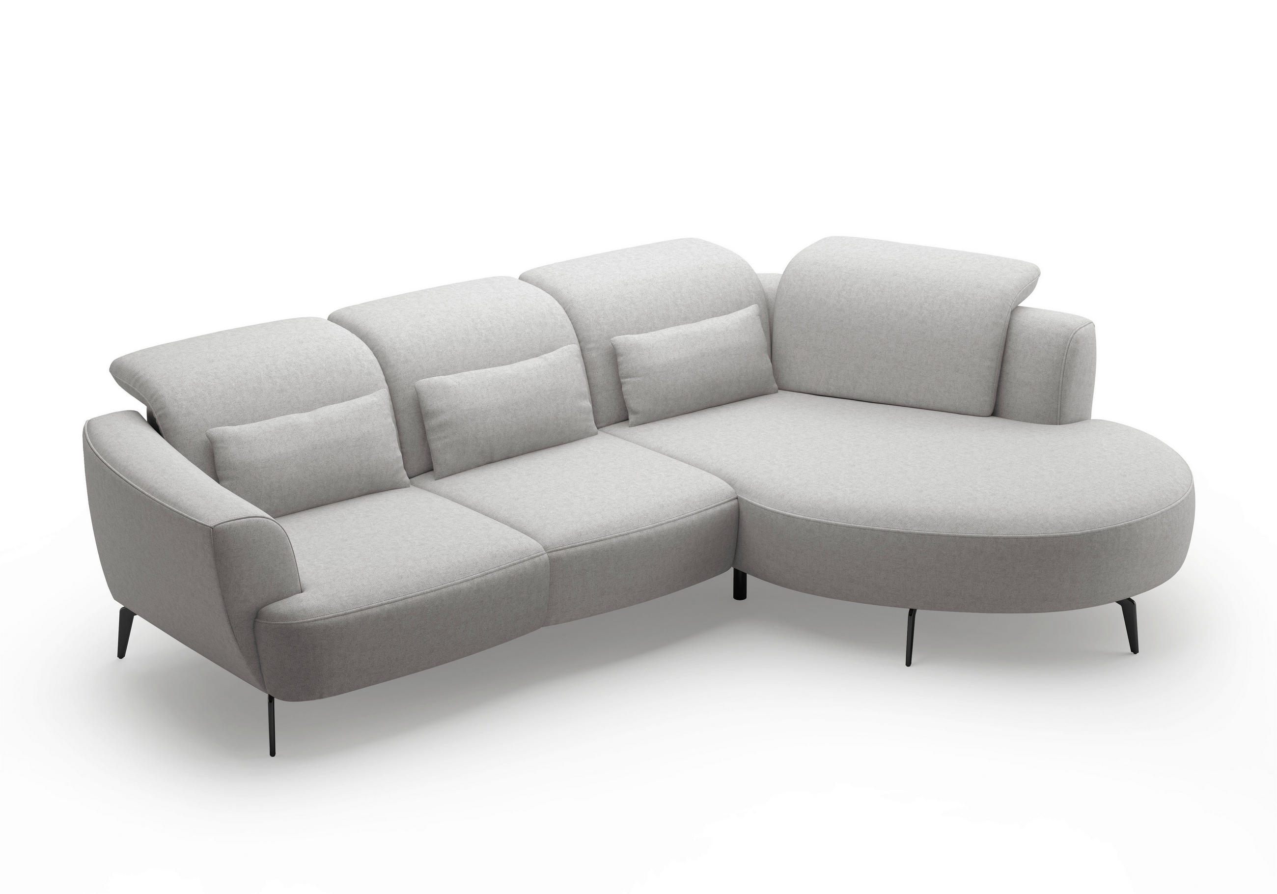 ZIERKISSEN  60/30 cm   - Hellgrau, Konventionell, Textil (60/30cm) - Sit & More