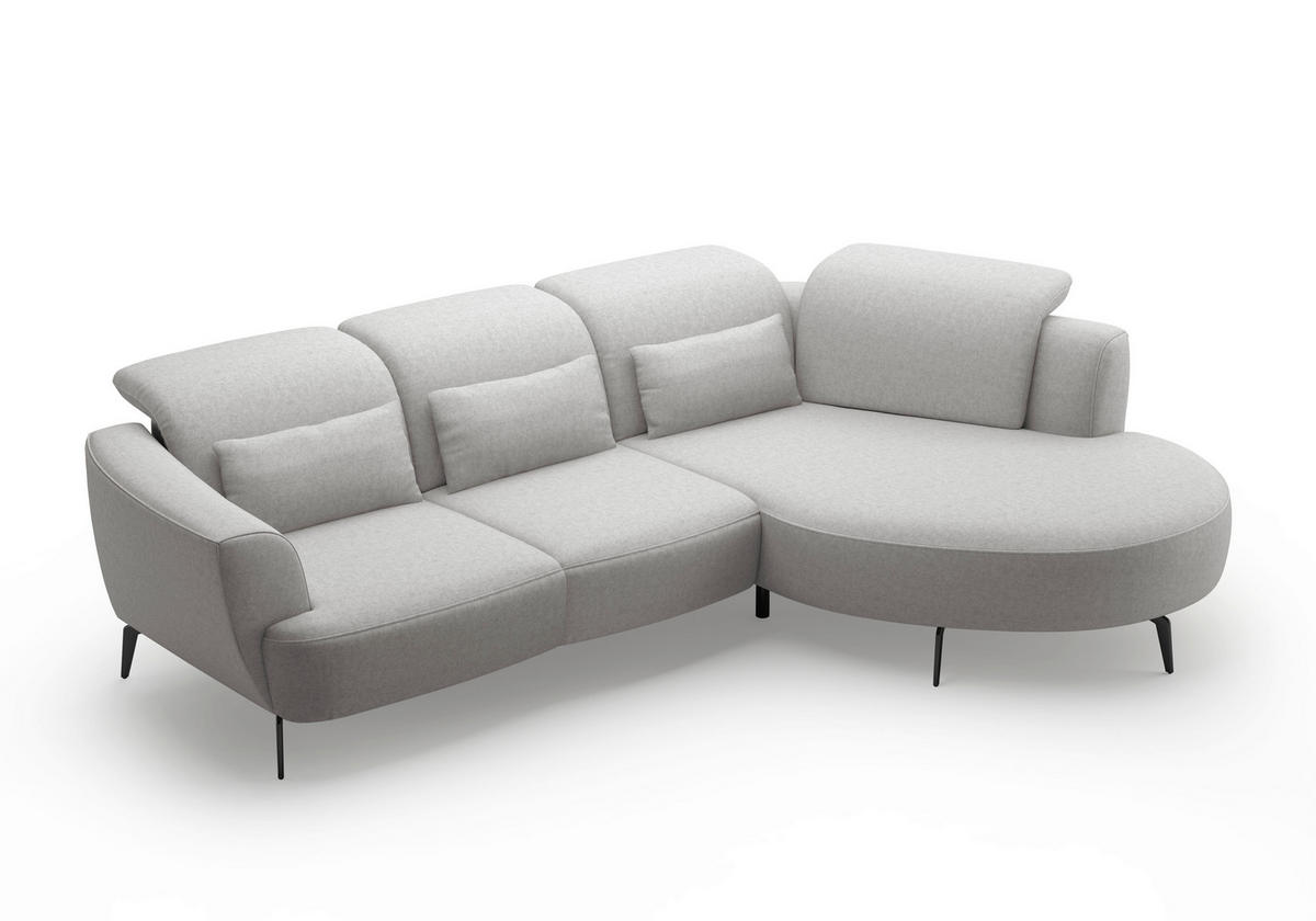 ZIERKISSEN  60/30 cm   - Hellgrau, KONVENTIONELL, Textil (60/30cm) - Sit & More
