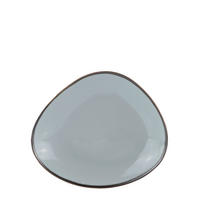 FARFURIE PENTRU DESERT 21,5/18 cm  - gri albastru, Trend, ceramică (21,5/18cm) - Novel