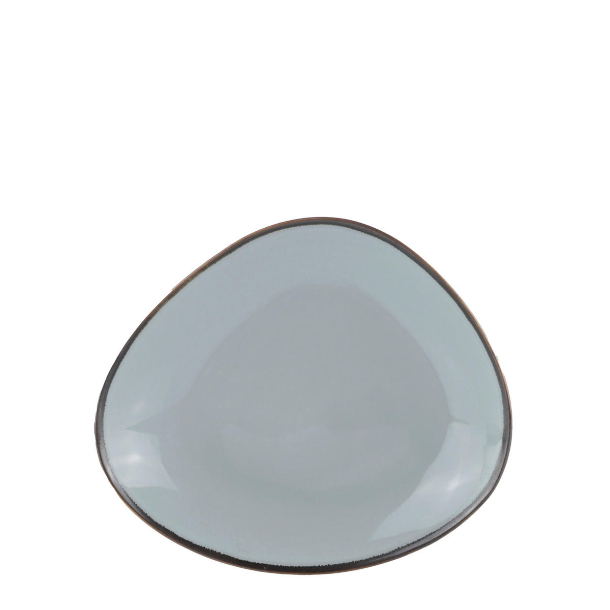 FARFURIE PENTRU DESERT 21,5/18 cm  - gri albastru, Trend, ceramică (21,5/18cm) - Novel