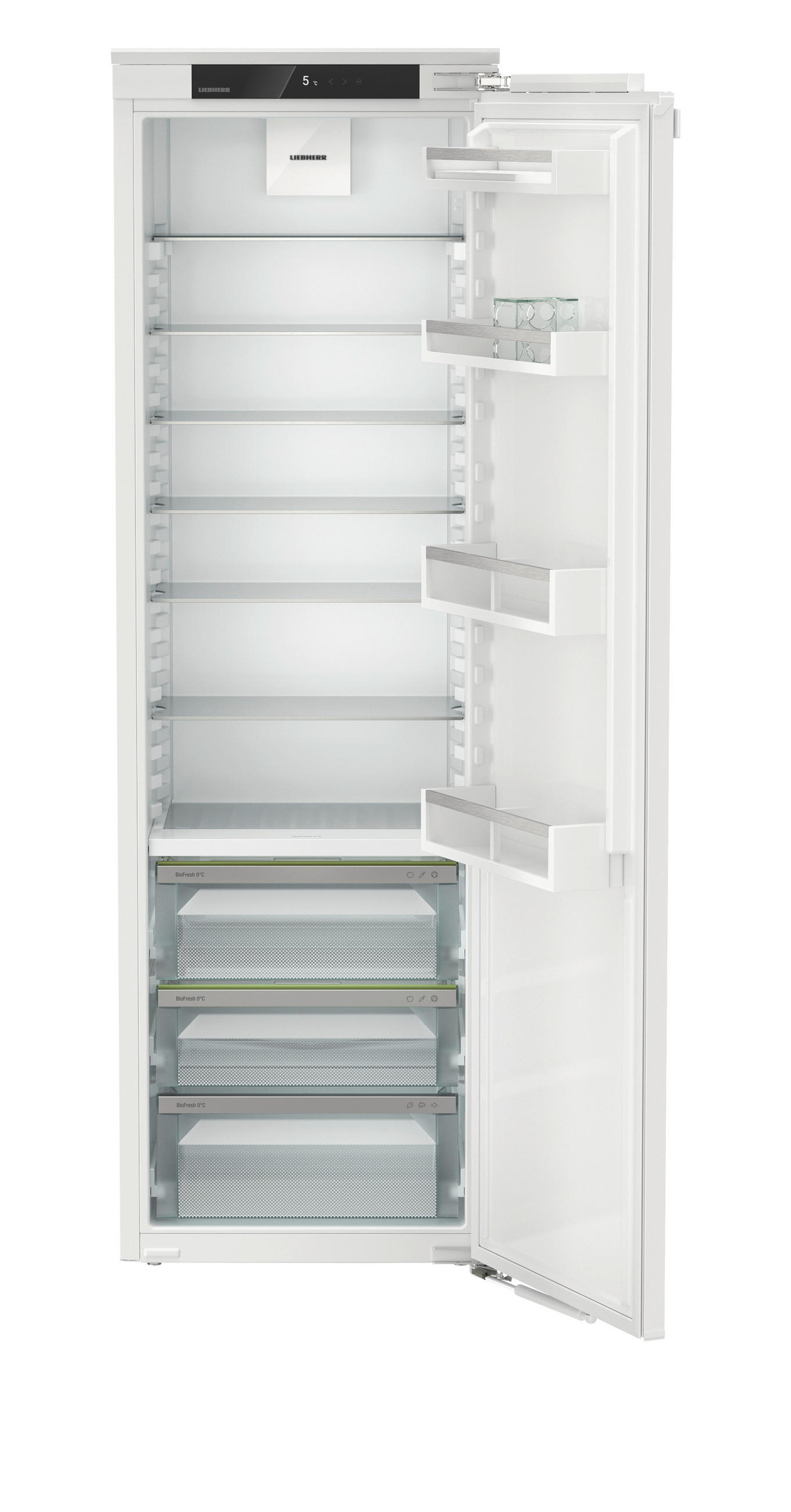KÜHLSCHRANK 55,9/177/54,6 cm IRBD5120  - Weiß, Basics, Glas/Metall (55,9/177/54,6cm) - Liebherr