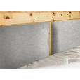 BOXSPRINGBETT 160/200 cm  in Silberfarben  - Silberfarben, Natur, Holz/Textil (160/200cm) - Linea Natura