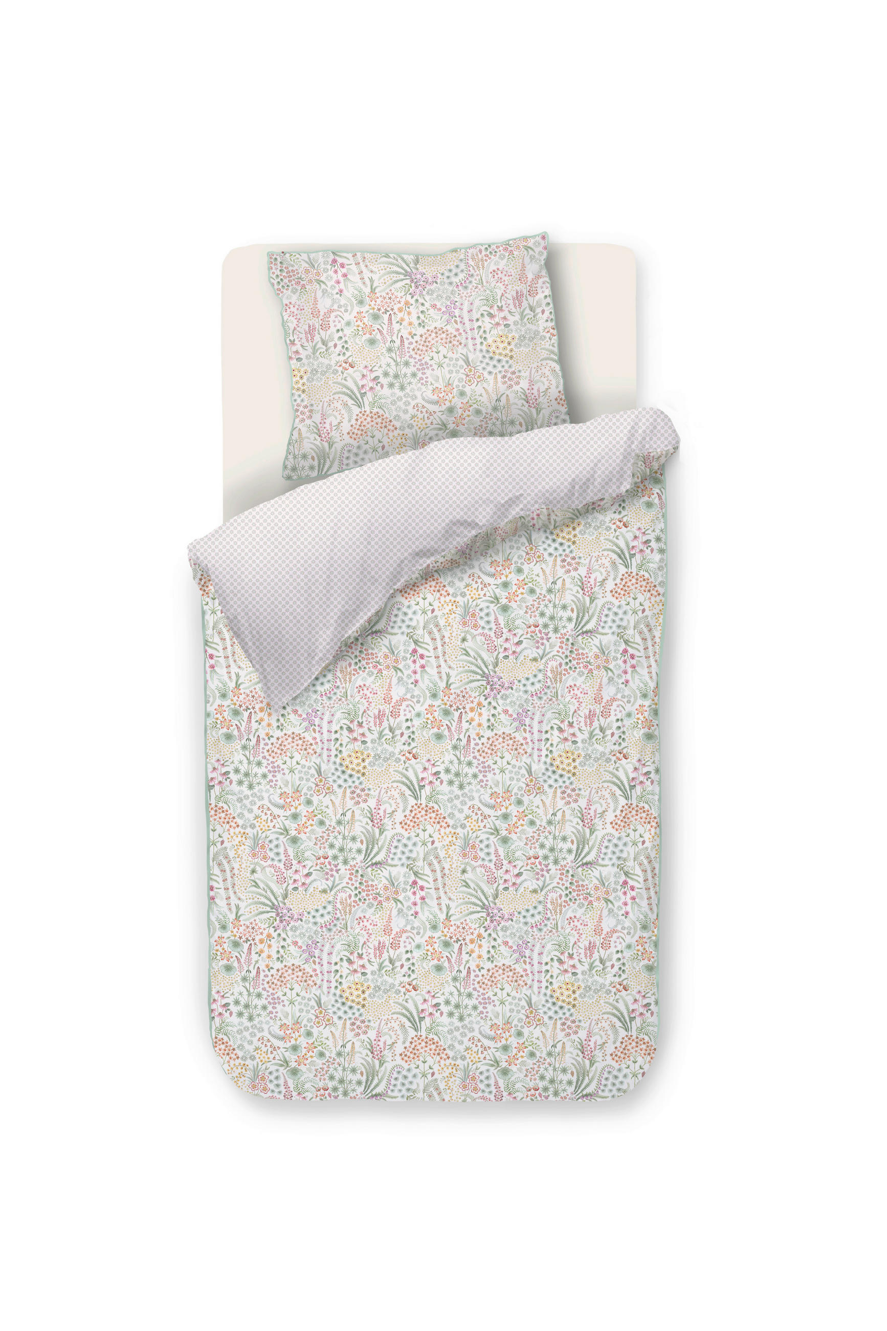 BETTWÄSCHE Lodi Garden 140/200 cm  - Creme, Basics, Textil (140/200cm) - Pip Home