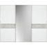SCHWEBETÜRENSCHRANK 3-türig Grau, Weiß - Chromfarben/Weiß, Design, Glas/Holzwerkstoff (298/240/68cm) - Moderano SCHWEBETÜRENSCHRANK 3-türig Grau, Weiß - Chromfarben/Weiß, Design, Glas/Holzwerkstoff (298/240/68cm) - Moderano