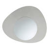 BADEZIMMER-WANDLEUCHTE CASTROVIDO 23,5/21,5/15,5 cm   - Chromfarben/Weiß, KONVENTIONELL, Glas/Metall (23,5/21,5/15,5cm) - Eglo