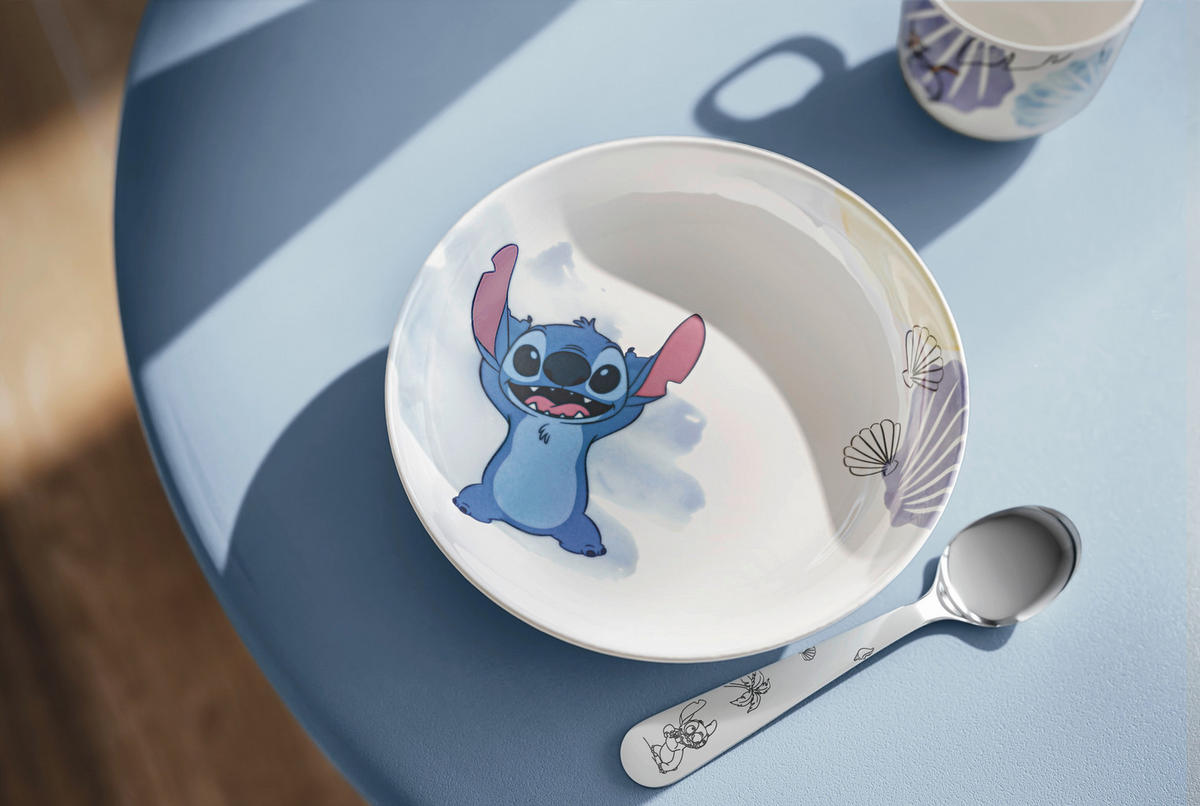 KINDERGESCHIRR Disney Stitch  - Multicolor, Basics, Keramik (18,7cm) - Villeroy & Boch
