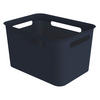 BOX - Dunkelblau, KONVENTIONELL, Kunststoff (36/26,2/21,1cm) - Rotho