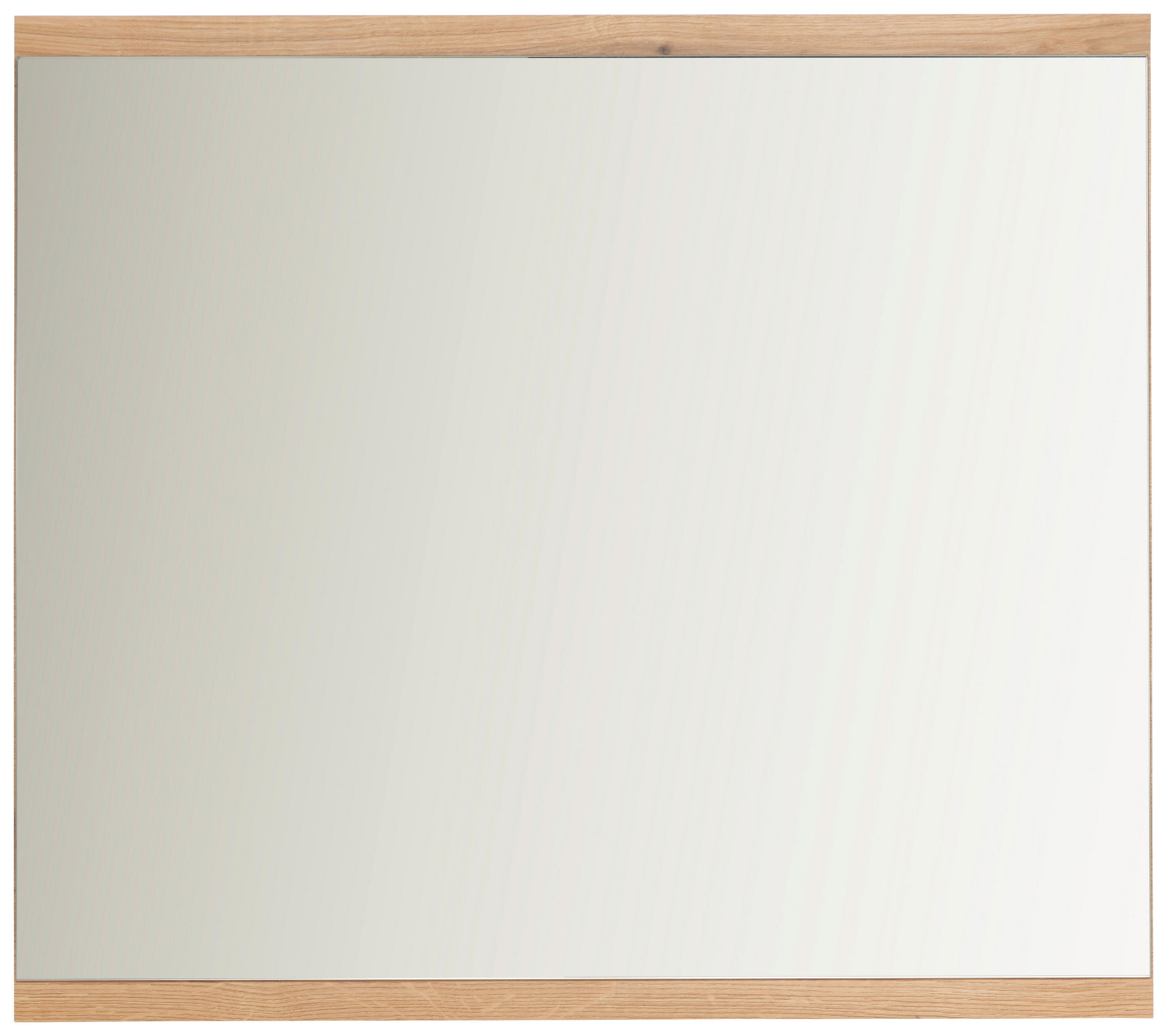 WANDSPIEGEL 85/75/2 cm in rechteckig - Eichefarben, Design, Glas/Holzwerkstoff (85/75/2cm) - home24