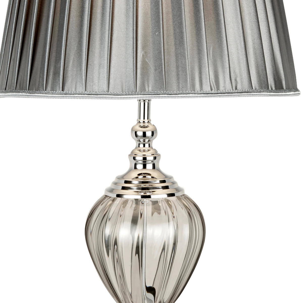 NAMIZNA SVETILKA  Greyson      38/68 cm       - barve kroma, Design, kovina/steklo (38/68cm)