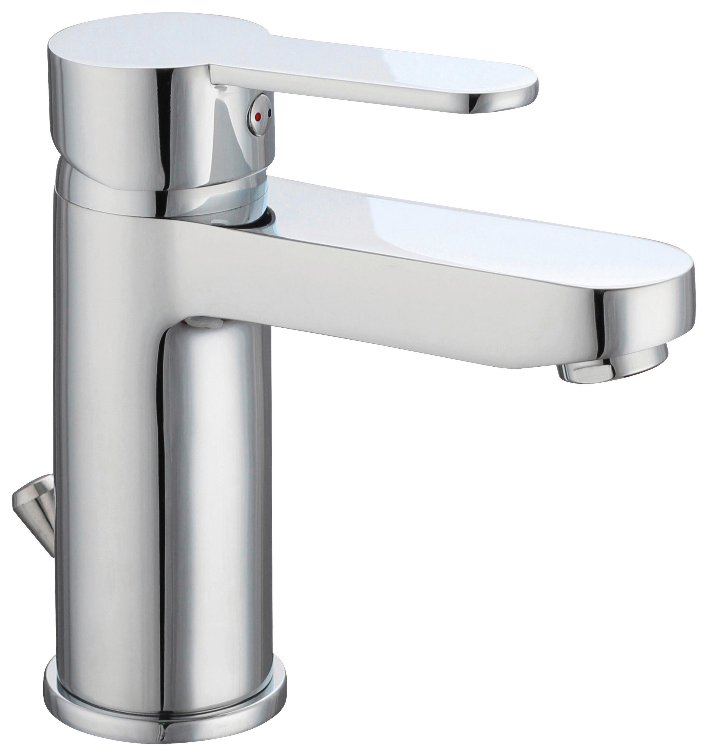 WASCHTISCHARMATUR 34212  - Chromfarben, Basics, Metall (5,5/15,9/15,7cm) - Schütte