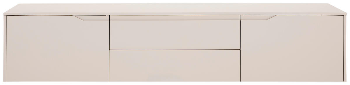 LOWBOARD  200/40/40 cm 2 Schublade(n) hängend  - Kaschmir, Design, Holzwerkstoff (200/40/40cm) - Carryhome