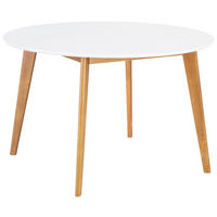 ESSTISCH in Holz, Holzwerkstoff 105/105/76 cm  - Weiss, Design, Holz/Holzwerkstoff (105/105/76cm) - Livetastic