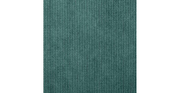 HOCKER in Textil Grün  - Schwarz/Grün, Design, Kunststoff/Textil (43/50/43cm) - Novel