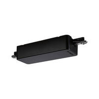 SCHIENENSYSTEM-ADAPTER URail 15,5/3,5 cm   - Schwarz, Basics, Kunststoff (15,5/3,5cm) - Paulmann