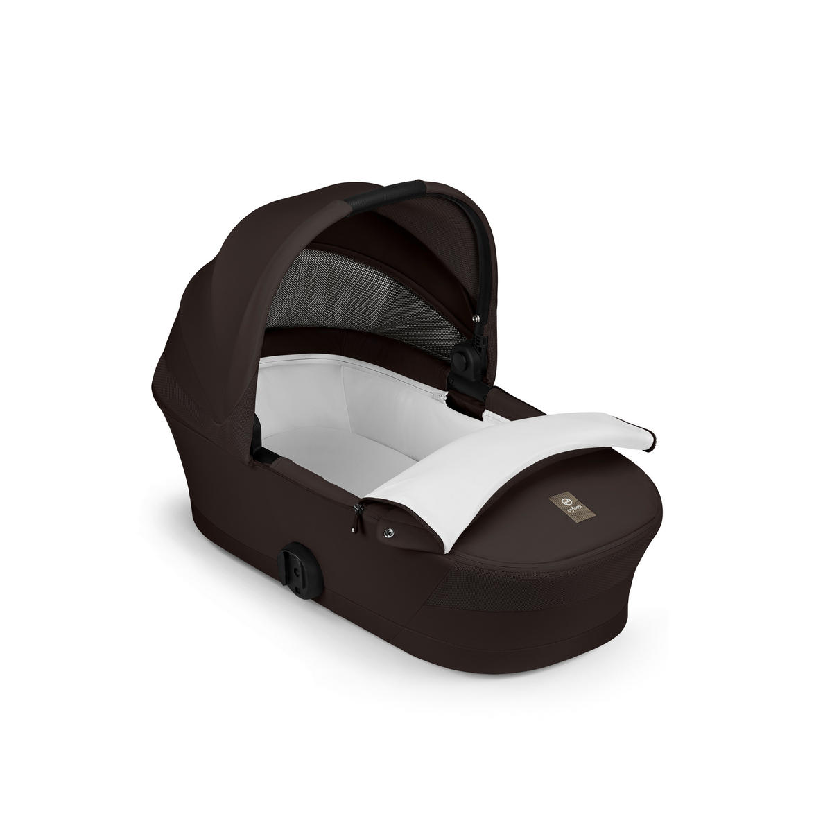 LIEGEWANNE Melio  - Braun, Basics, Textil (85/43/58cm) - cybex GOLD