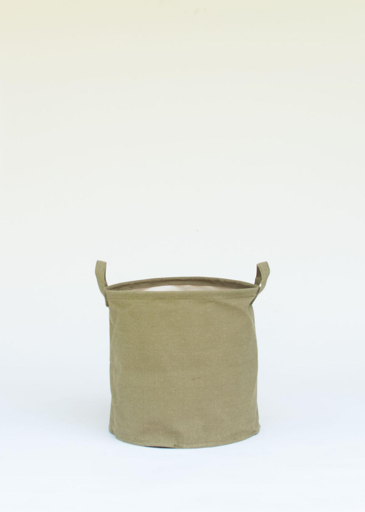 OKRASNA KOŠARA       - zelena, Basics, tekstil (30/30/30cm)