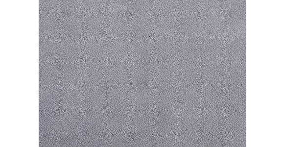 ECKBANK 160/196 cm  in Edelstahlfarben, Graublau  - Edelstahlfarben/Graublau, Design, Textil/Metall (160/196cm) - Dieter Knoll