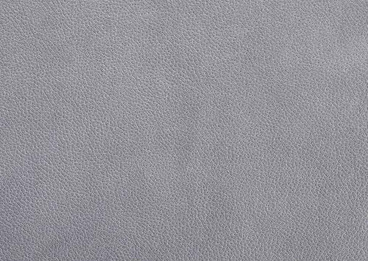 ECKBANK 160/185 cm  in Edelstahlfarben, Graublau  - Edelstahlfarben/Graublau, Design, Textil/Metall (160/185cm) - Dieter Knoll