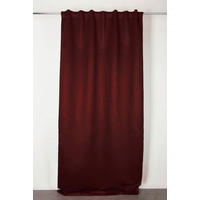 FERTIGVORHANG  blickdicht   140/280 cm  - Rot, Basics, Textil (140/280cm)