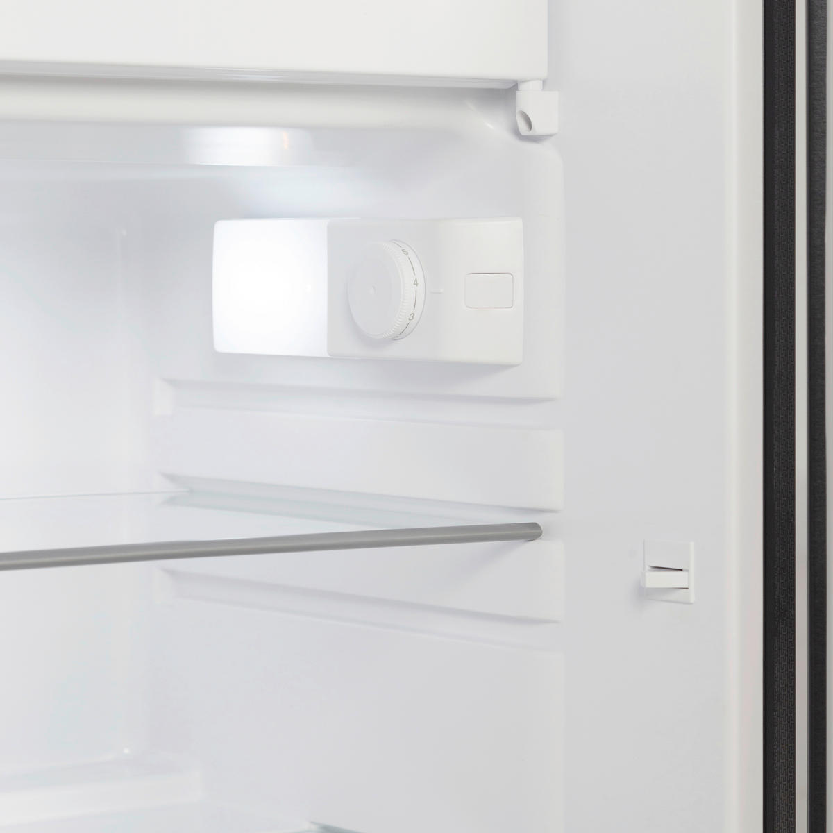 KÜHLSCHRANK 55/85/58 cm SKHTMG4SSDID  - Schwarz, Basics, Glas/Metall (55/85/58cm) - Mican