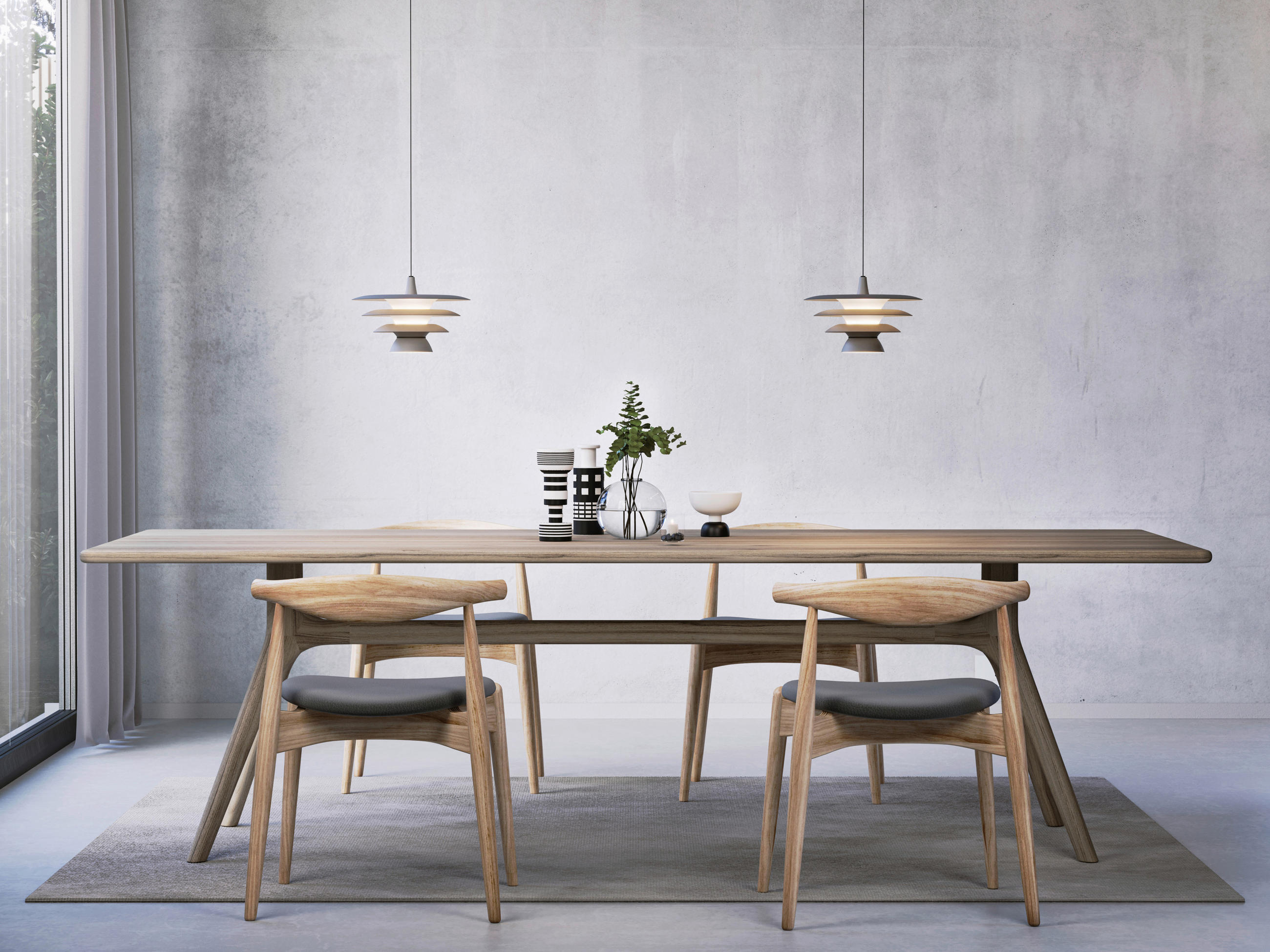 HÄNGELEUCHTE DaVinci 30/19 cm   - Grau, Design, Metall (30/19cm) - Belid