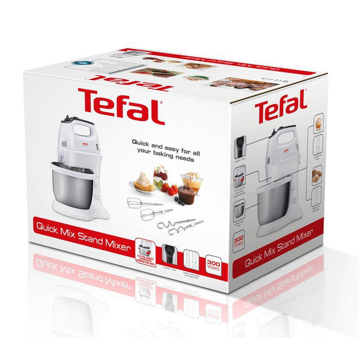 KUHINJSKI APARAT  - bijela, Basics, metal/plastika (33/23/23.6cm) - Tefal