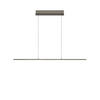 LED-HÄNGELEUCHTE    - Taupe, Basics, Metall (121cm)