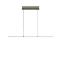LED-HÄNGELEUCHTE    - Taupe, Basics, Metall (121cm)