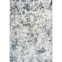 WEBTEPPICH 133/195 cm Canyon Blau, Grau, Goldfarben  - Blau/Goldfarben, KONVENTIONELL, Kunststoff/Textil (133/195cm) - Novel