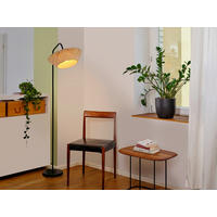 STEHLEUCHTE 40,5/56,8/164 cm    - Beige, Basics, Textil/Metall (40,5/56,8/164cm) - Osram