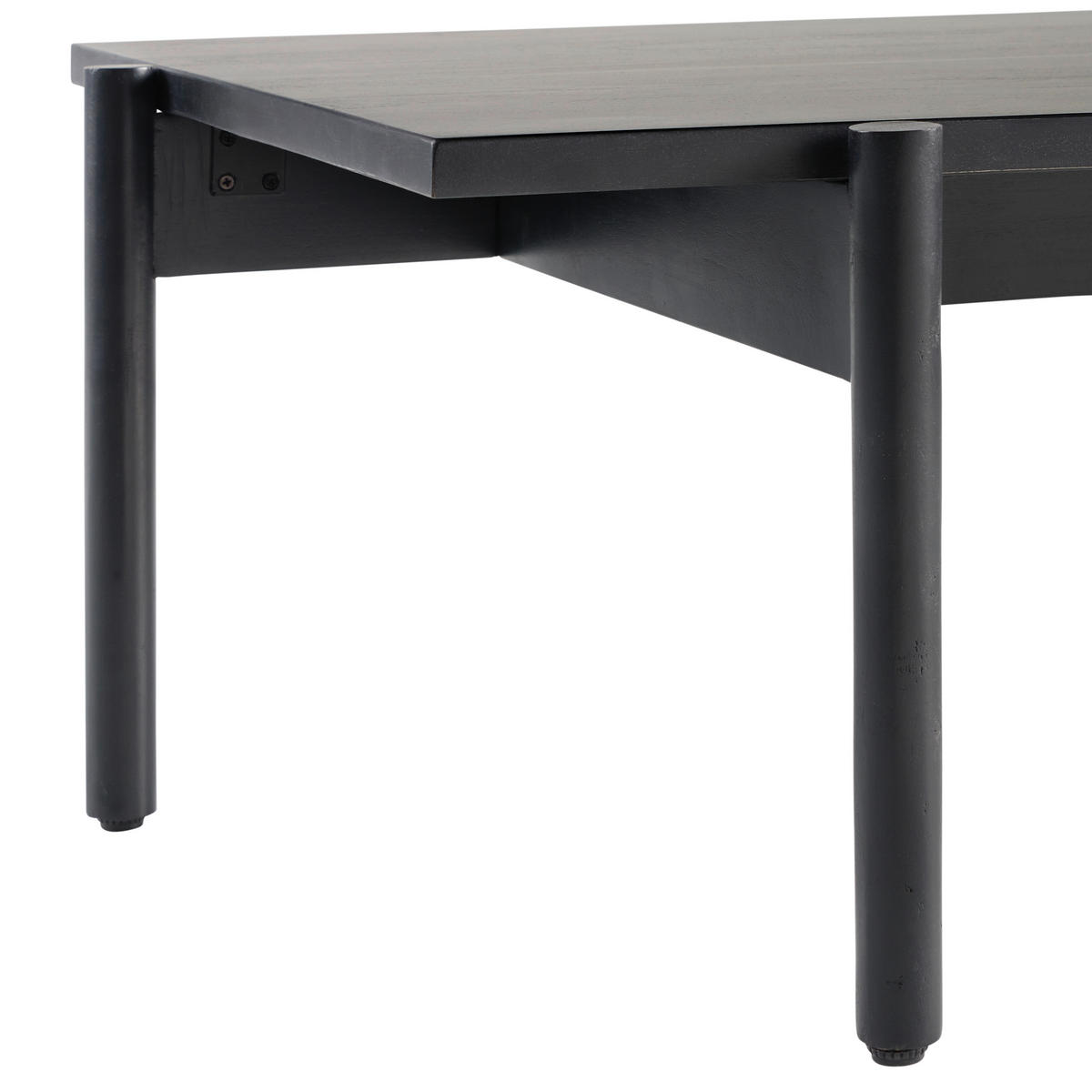 COUCHTISCH in Holz  - Schwarz, Design, Holz (100/40/65cm) - Livetastic
