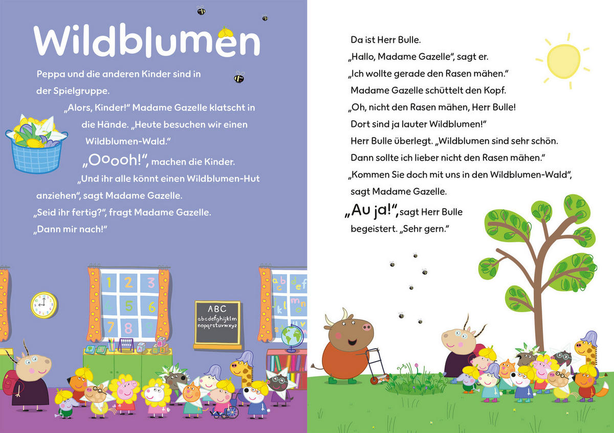 BUCH Peppa Wutz : Kuschelige 5-Minuten-Geschichten  - Multicolor, Basics, Papier (24,6/17,6/1,2cm)
