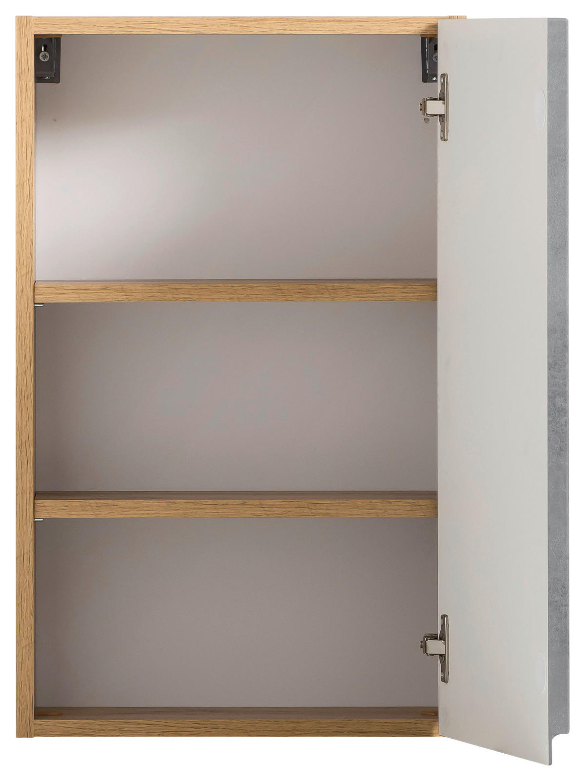 HÄNGESCHRANK 40/64/20 cm  - Eiche Wotan/Hellgrau, Modern, Holzwerkstoff (40/64/20cm) - Held
