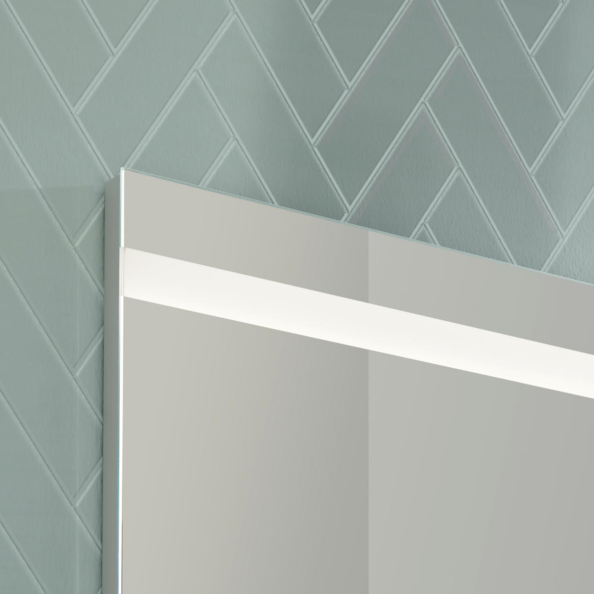 BADEZIMMER  in 45 cm  - Braun/Weiß, KONVENTIONELL, Glas/Holzwerkstoff (45cm) - Emilio Belluti