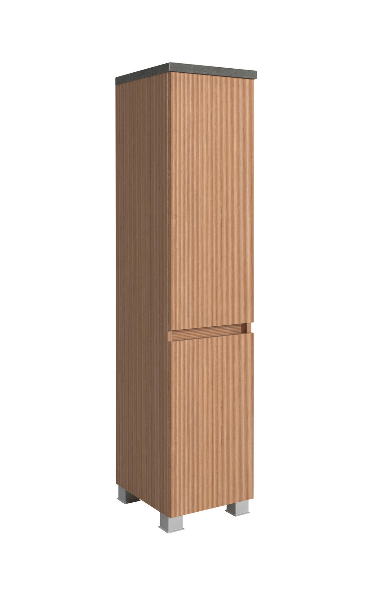 MIDISCHRANK 30/131/35 cm  - Sandfarben/Eichefarben, KONVENTIONELL, Holzwerkstoff/Kunststoff (30/131/35cm) - Xora