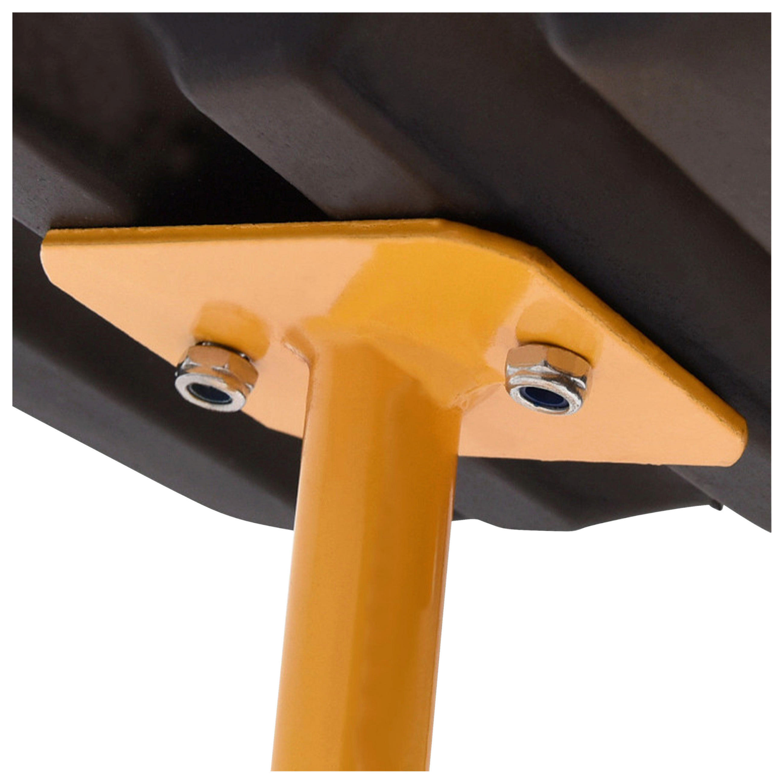 BAGGER für den Sandkasten Gelb, Schwarz  - Gelb/Schwarz, KONVENTIONELL, Metall (46/65/107cm) - Ambia Garden